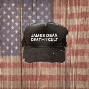 JAMES DEAN DEATH CULT HAT in classic black