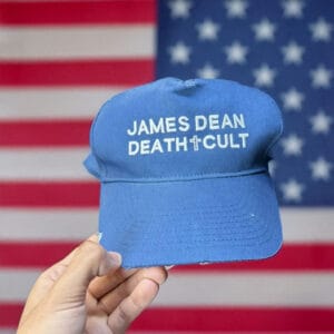 Paly Hollywood James Dean Death Cult blue hat