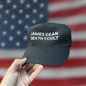 The James Dean Death Cult Hat, in sleek black