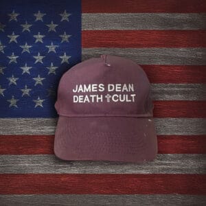 brand new, purple Paly Hollywood James Dean death cult hat