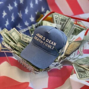 rare Paly Hollywood James Dean Death Cult hat